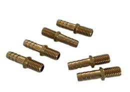 Pagoda head brass screws