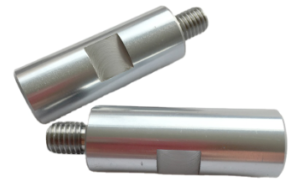 Pre-machined threaded linear shaft for linear bearing