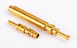 custom brass shaft