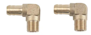 brass pipe fitting 90 degree elbow connector
